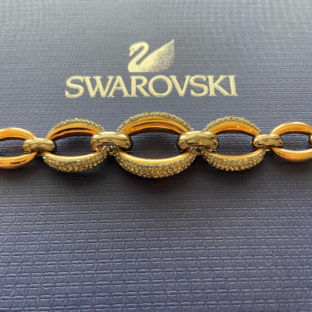 Swarovski chain bracelet